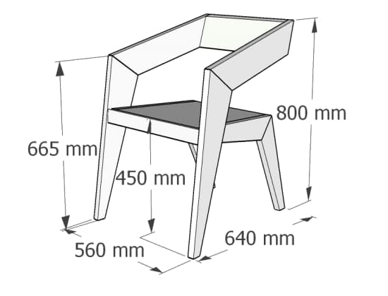 размер стулья