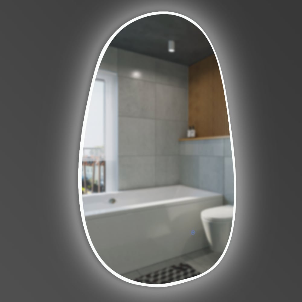 Зеркало для ванной с подогревом Dali New LED 500х800