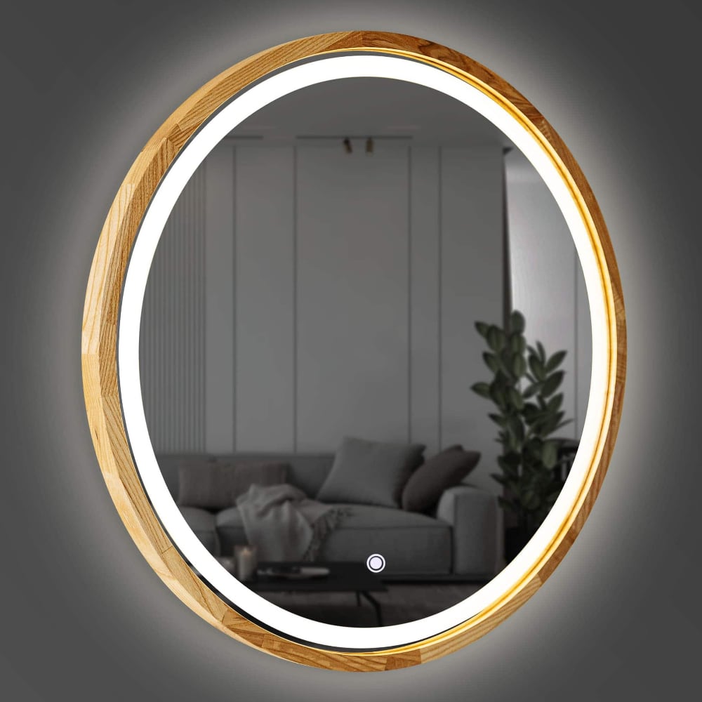 Зеркала в деревянной раме Perfection LED 500