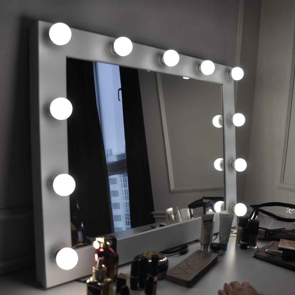 Настольное зеркало с подсветкой для макияжа Топ