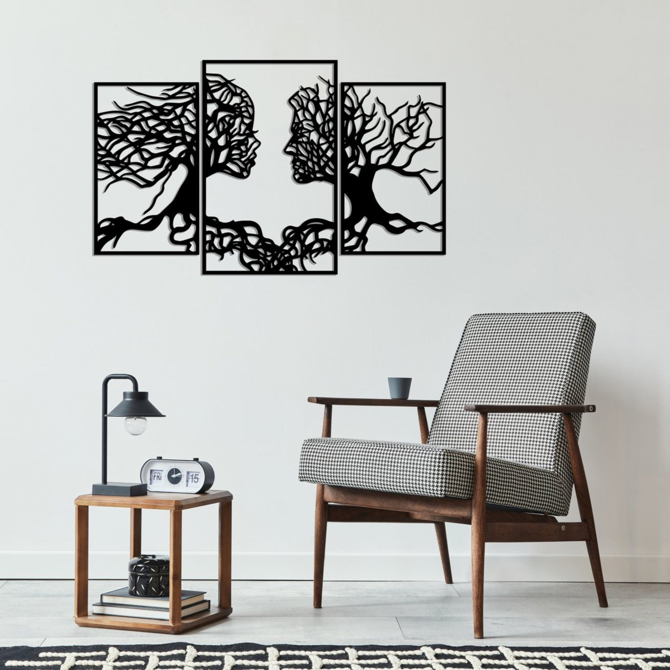 Дерев'яний малюнок "Family Tree" (80 x 49 см)