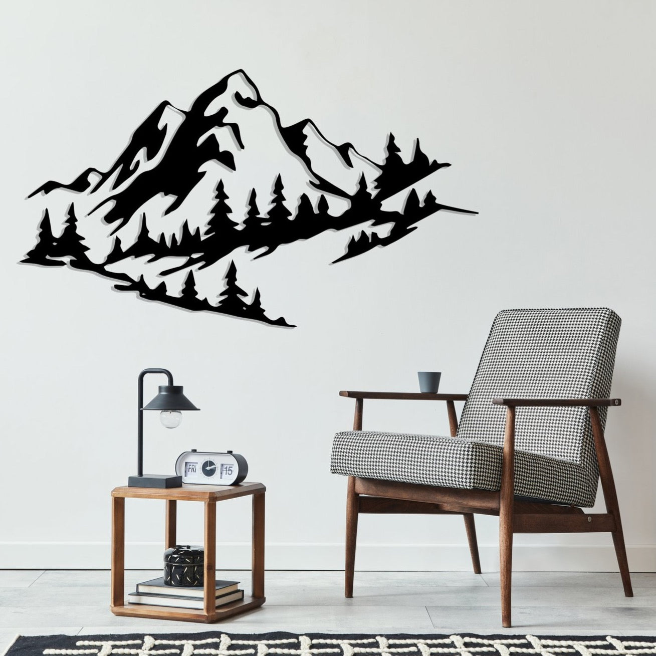 Дерев'яна картина "Mountain" (50 x 28 см)