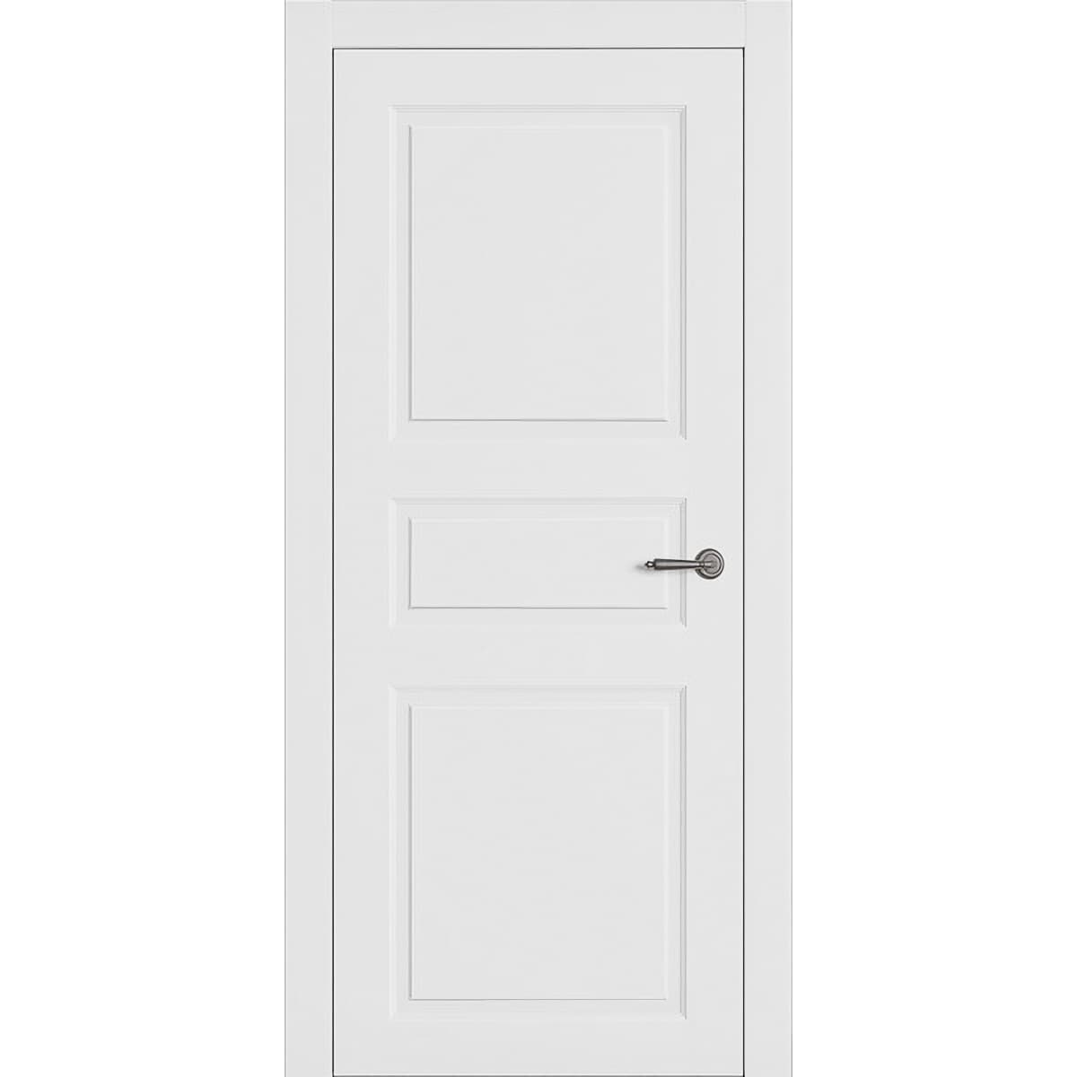 Двері міжкімнатні деревяні білі Amore Classic Ніцца ПГ
