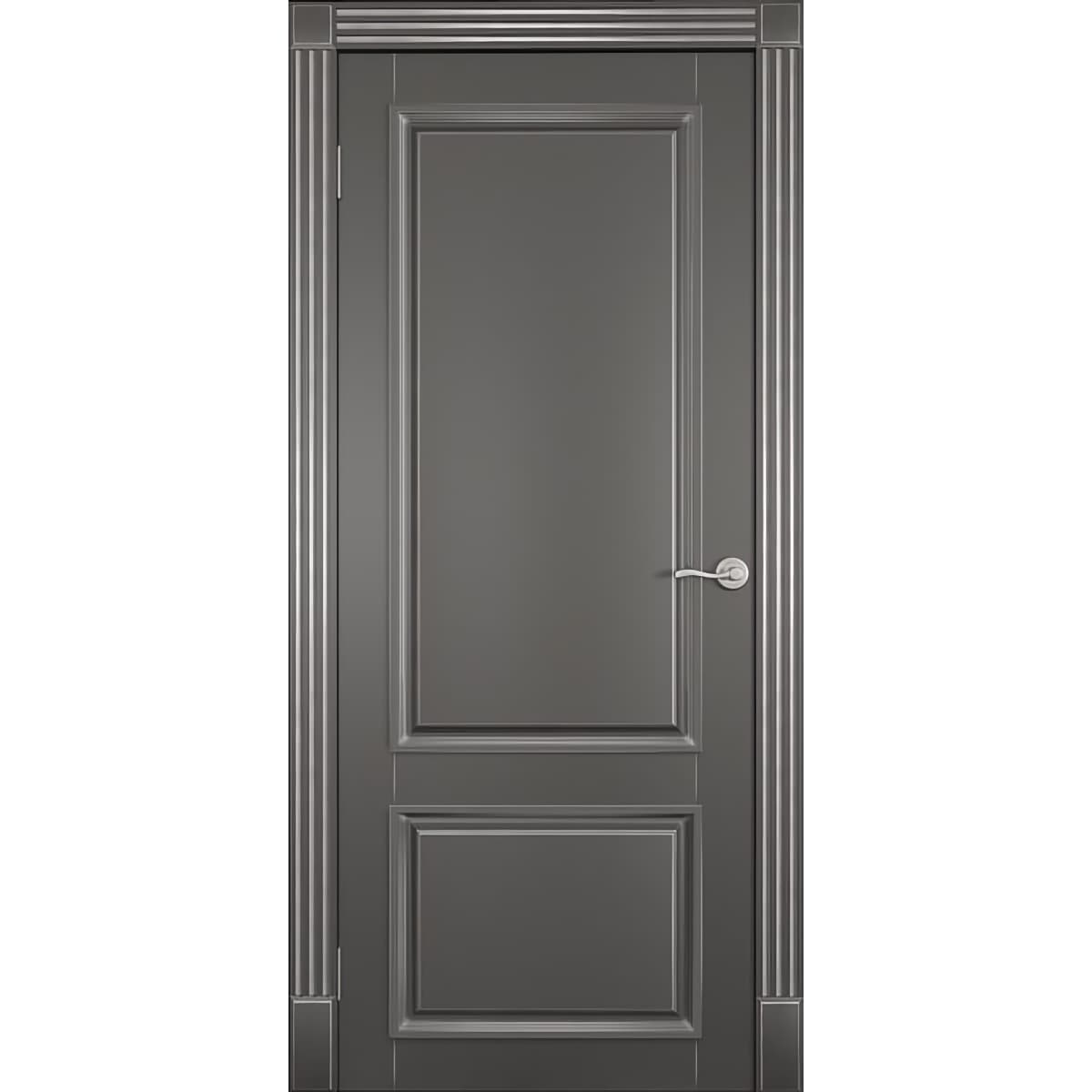 Двери темного цвета купить Bravo Милан ПГ + патина