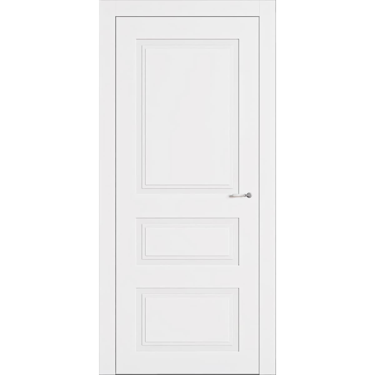 Двери межкомнатные филенчатые белые Minimal London