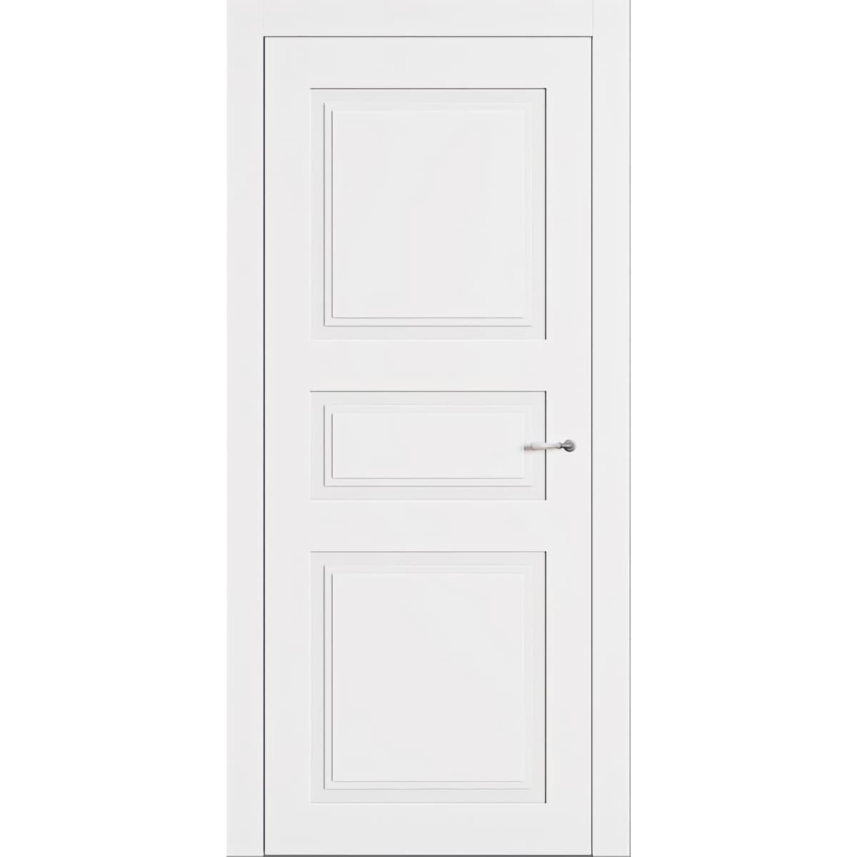Двері міжкімнатні деревяні білі Minimal Nice