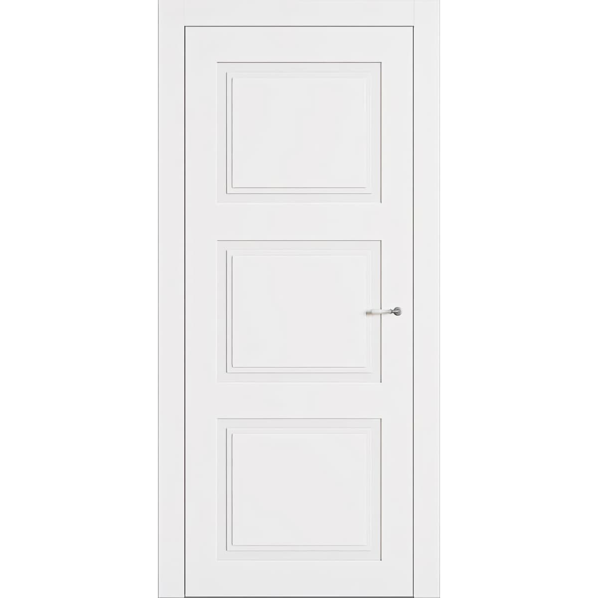 Белые деревянные двери Minimal Roma