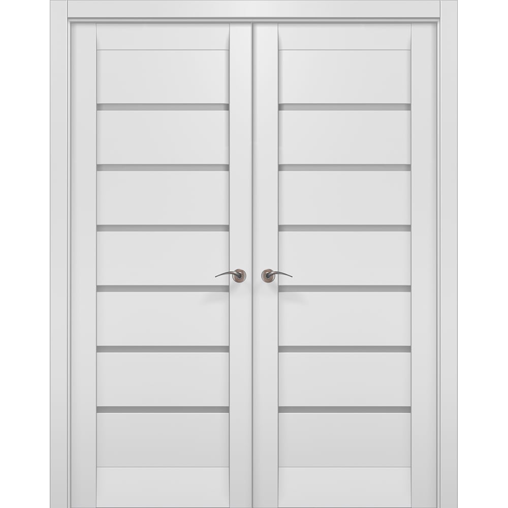 Межкомнатные двери Папа Карло ™ Millenium-14с белый матовый