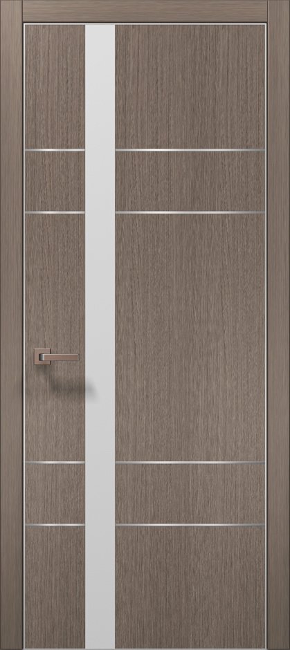 Міжкімнатні двері Папа Карло™ Plato-10 дуб сірий