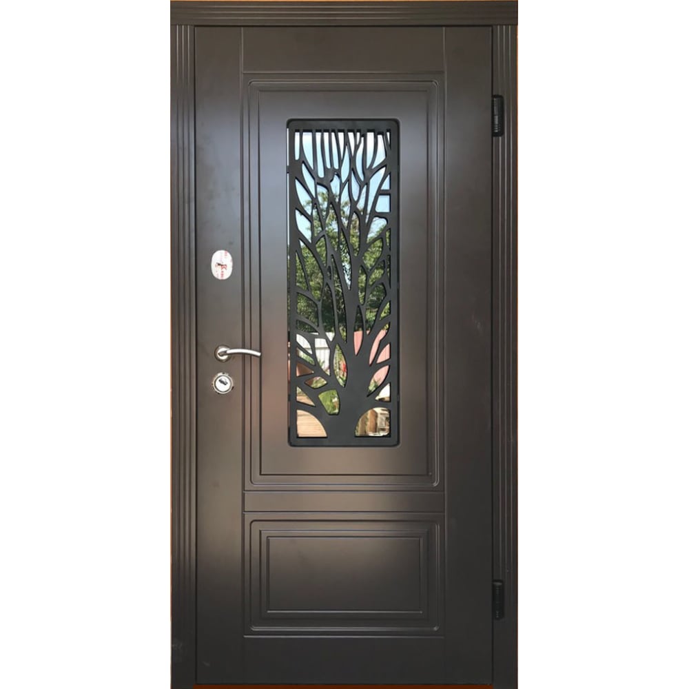 Входные двери со стеклопакетом – Концепт мод. S-3 (Дерево)