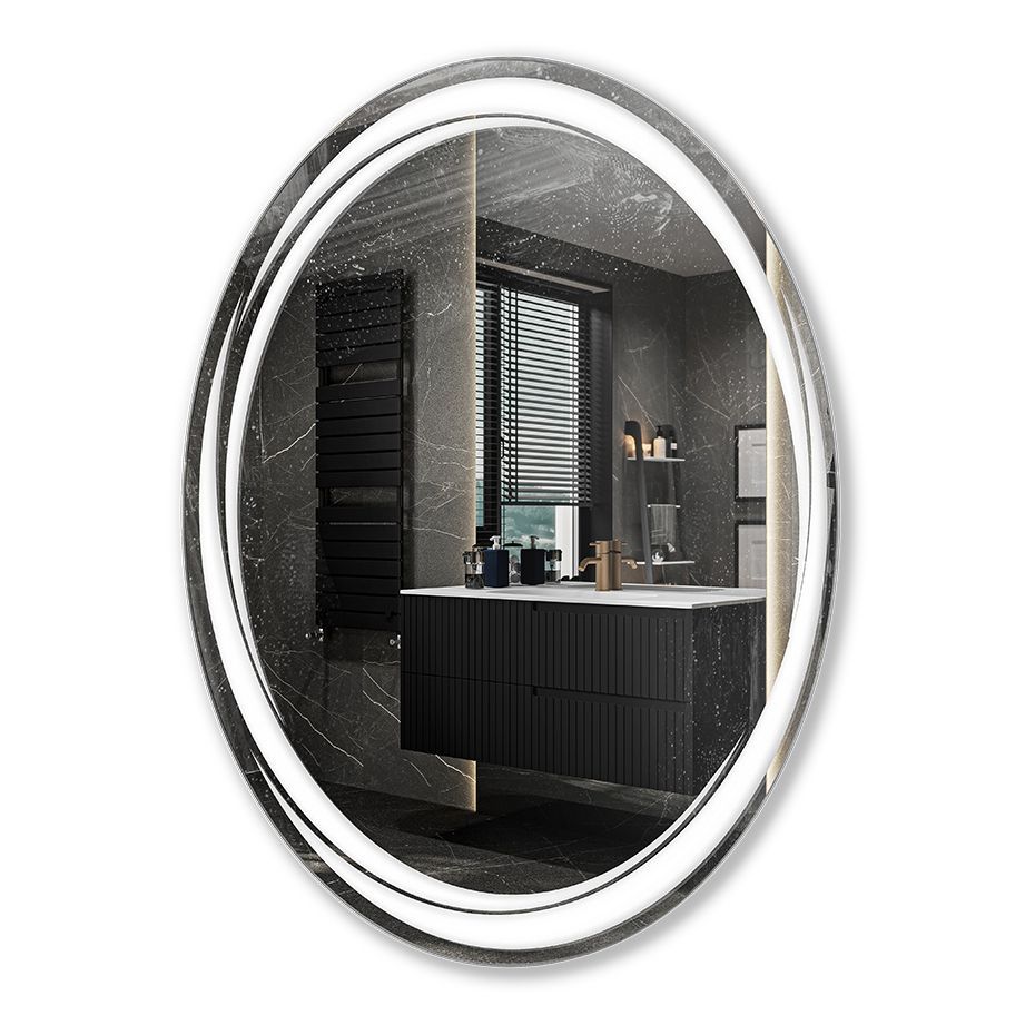 Зеркало в ванной с подсветкой ABBE