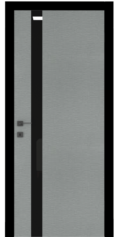 Міжкімнатні двері сірого кольору мод. Astori E8