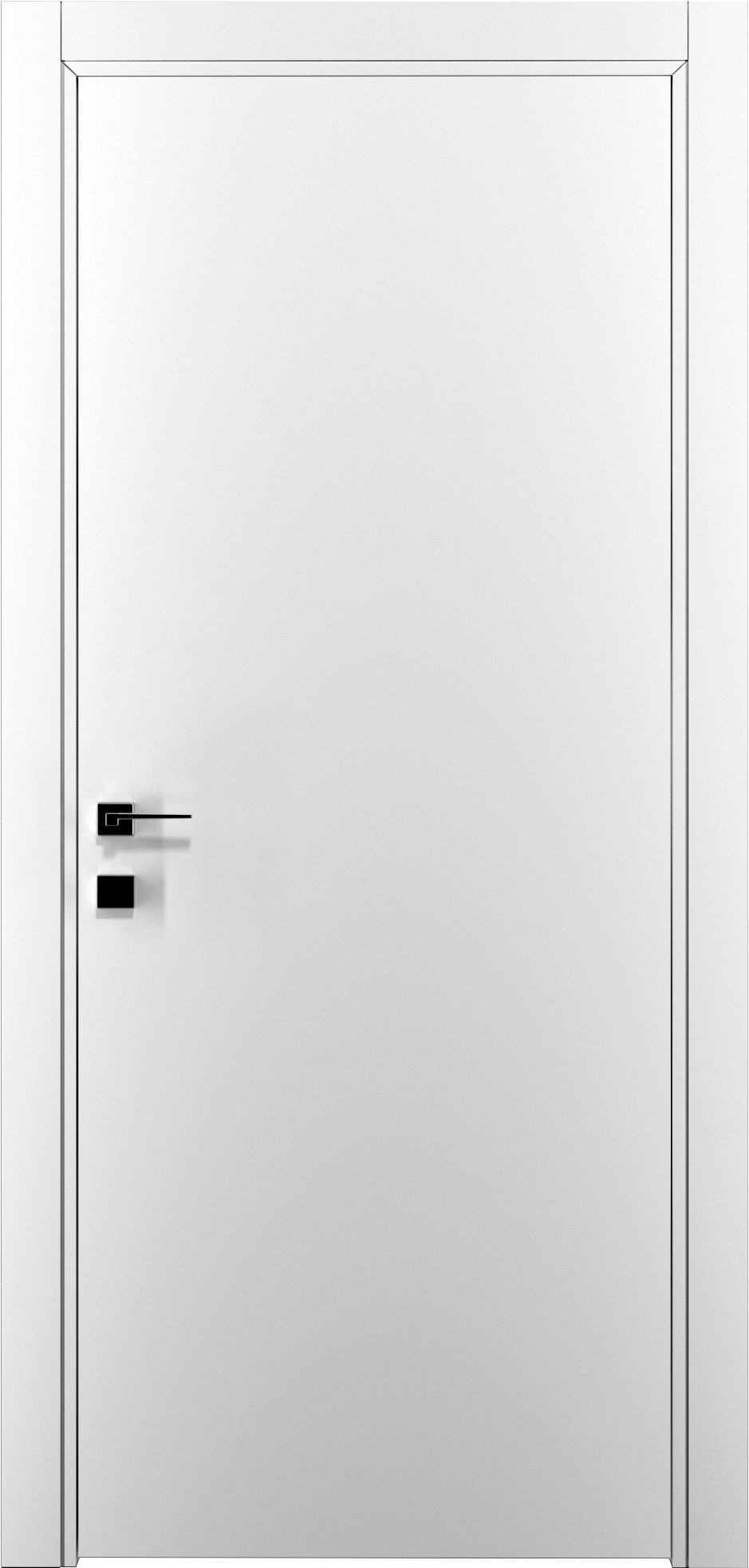 Міжкімнатні двері білі G 01