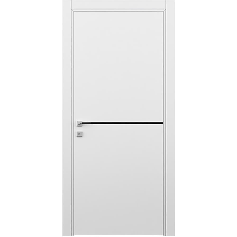 Белые двери со стеклом GG 01