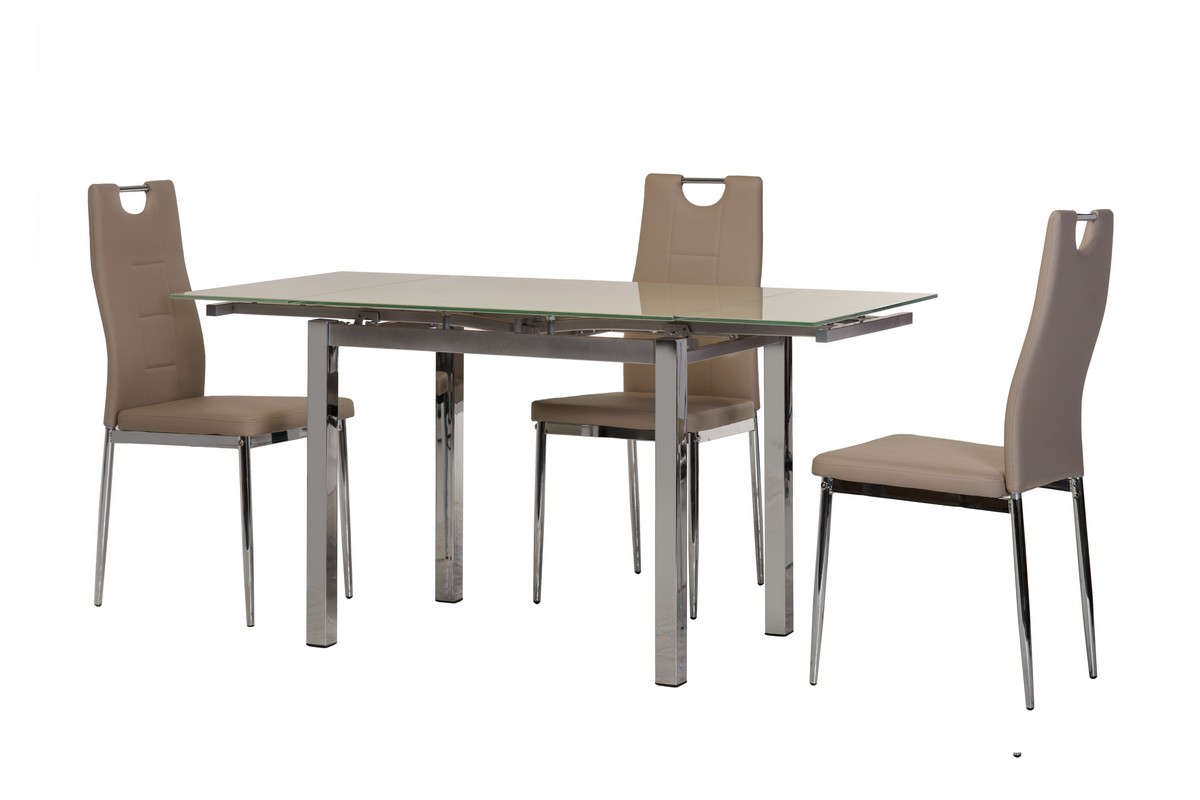 Обеденный стол T-231-8 серый