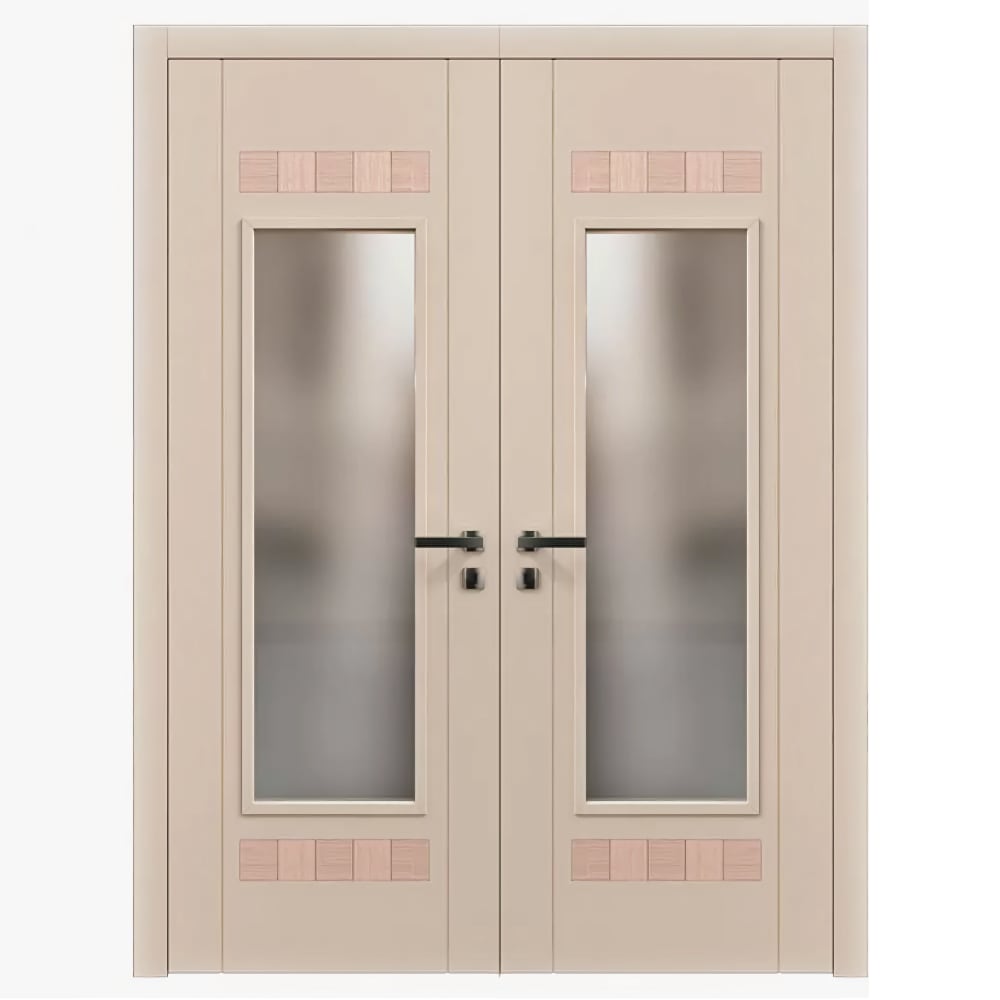 Эксклюзивные межкомнатные двери Paris LCH-04 Кристалл