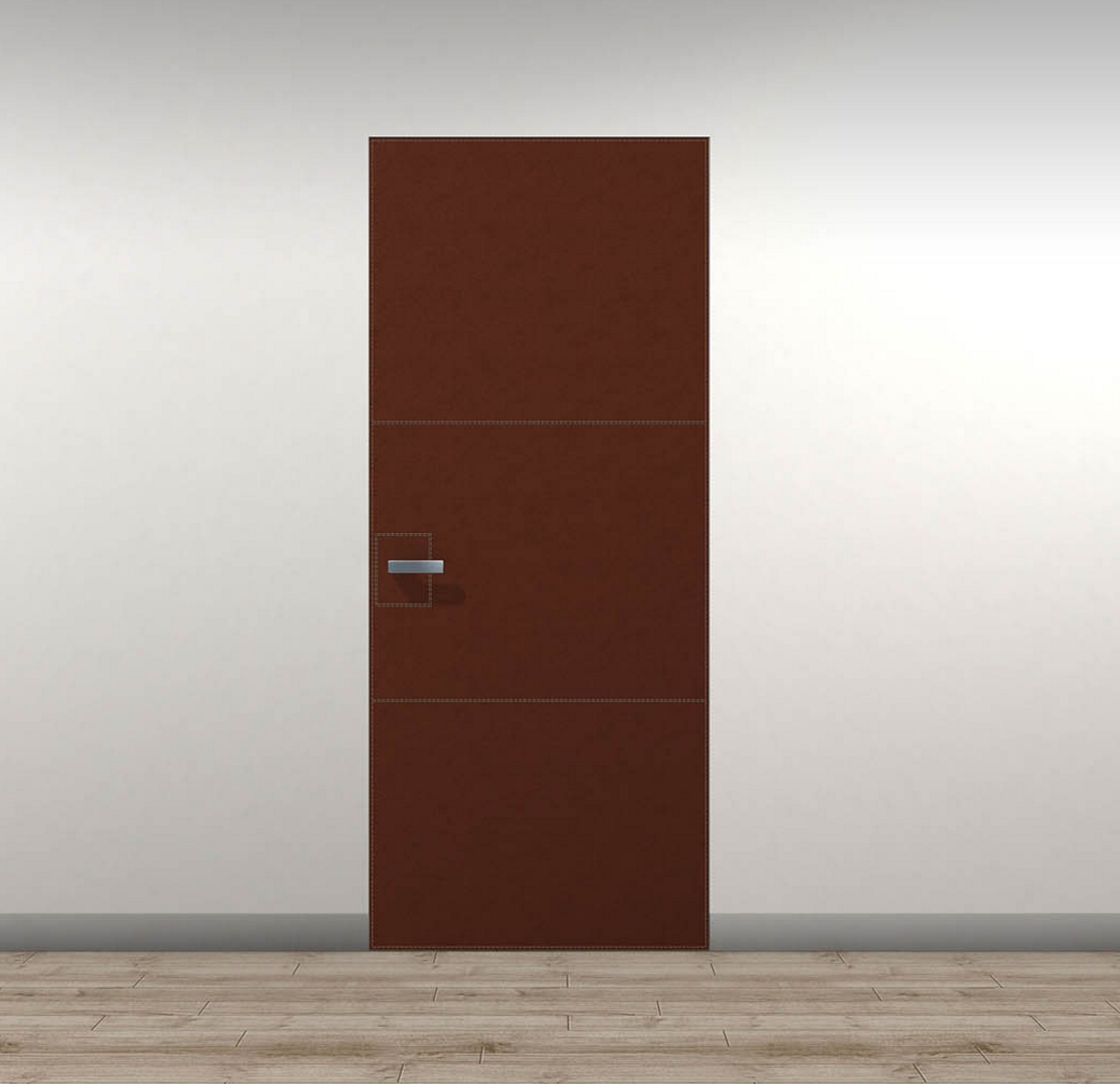 Secret Doors Invisible – скрытая установка короба – отделка кожа