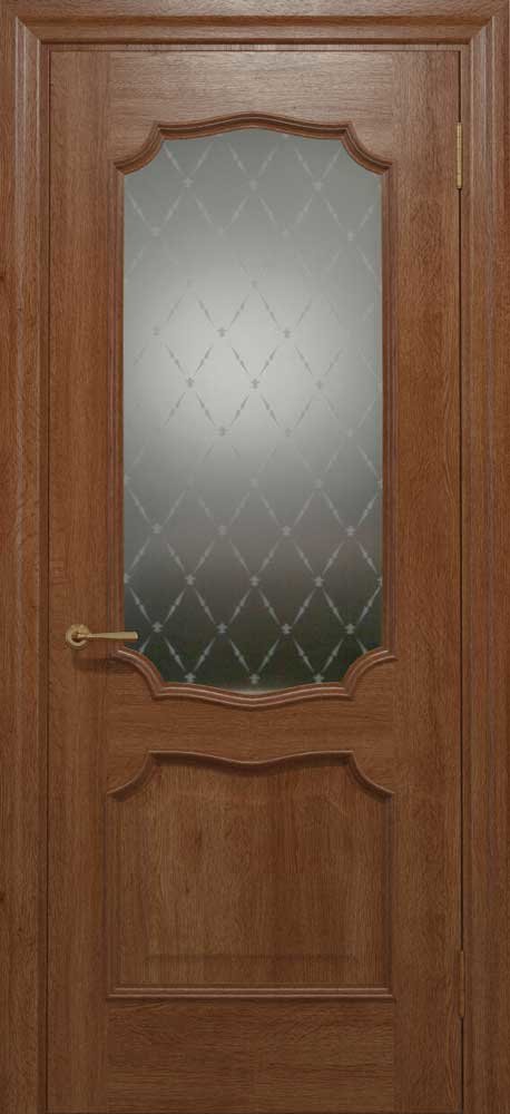 Двері міжкімнатні Status Doors ELEGANTE E 022.1(Сатинове скло малюнок №1)