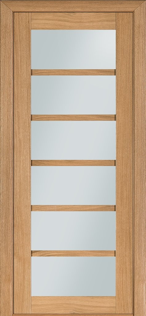 Светлые межкомнатные двери Modern 137 ПО (Сатиновое стекло)